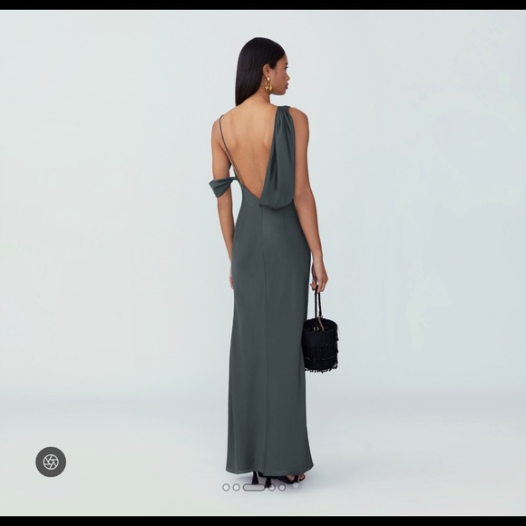 Fame & Partners Charcoal Dress - Picture 3 of 3